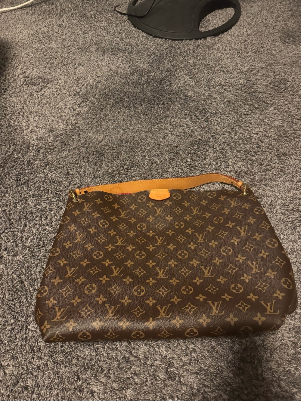 Classic Louis Vuitton Graceful Monogram Shoulder Bag in Brown